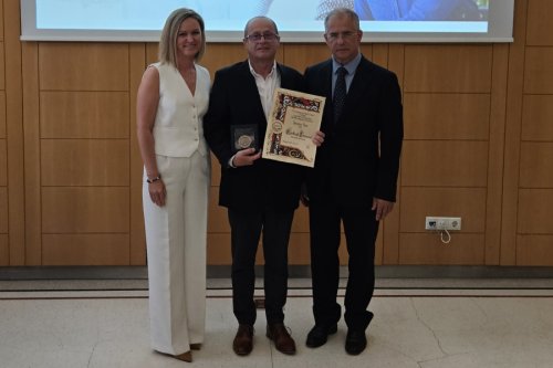 Megtiszteltetés: Szövetkezeti Érdemrenddel tüntették ki Bertalan Tibort